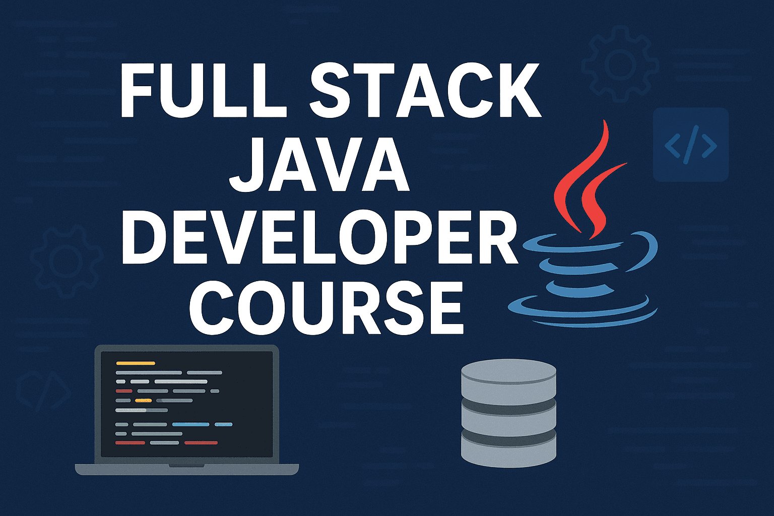 full stack java developer course