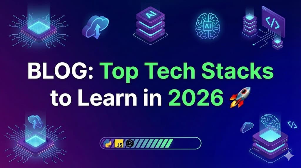Top Tech Stacks to Learn in 2026 🚀
