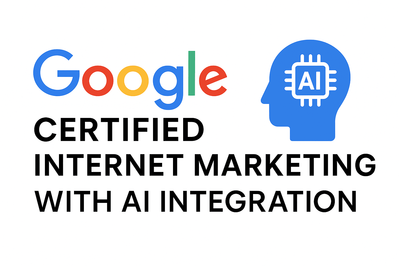 Google Certified Internet Marketing with AI Integration